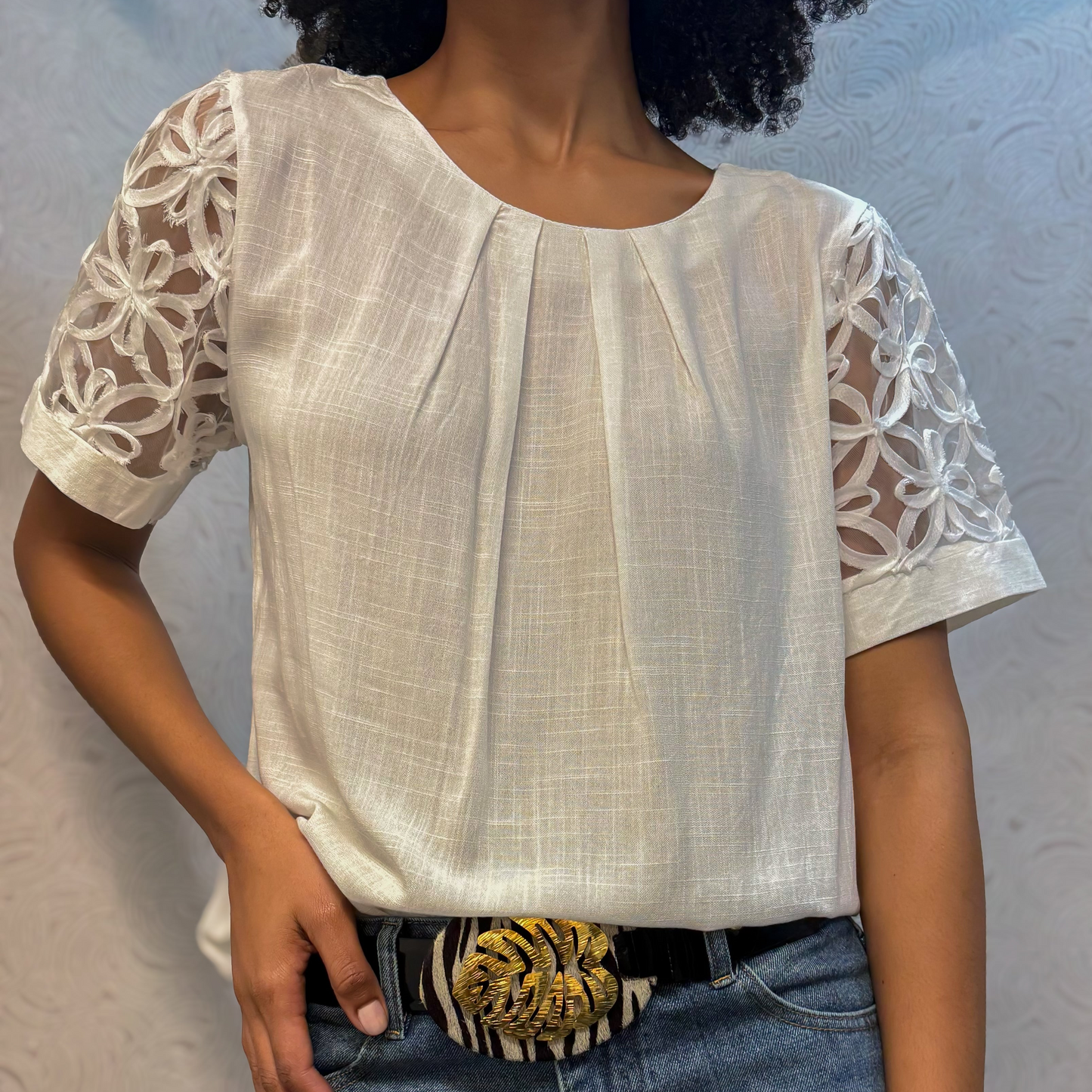 Blusa flor