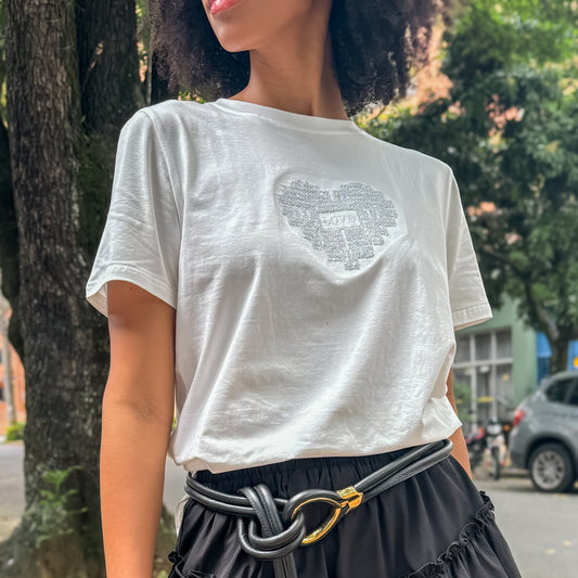 Camiseta corazón